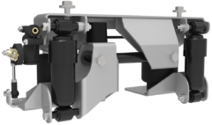 Front view of 2482 A000 cab suspension