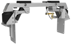 Front View of the 2546 A000 cab suspension