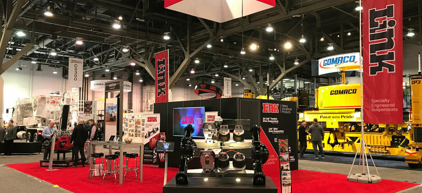 Link's 2019 World of Concrete Booth
