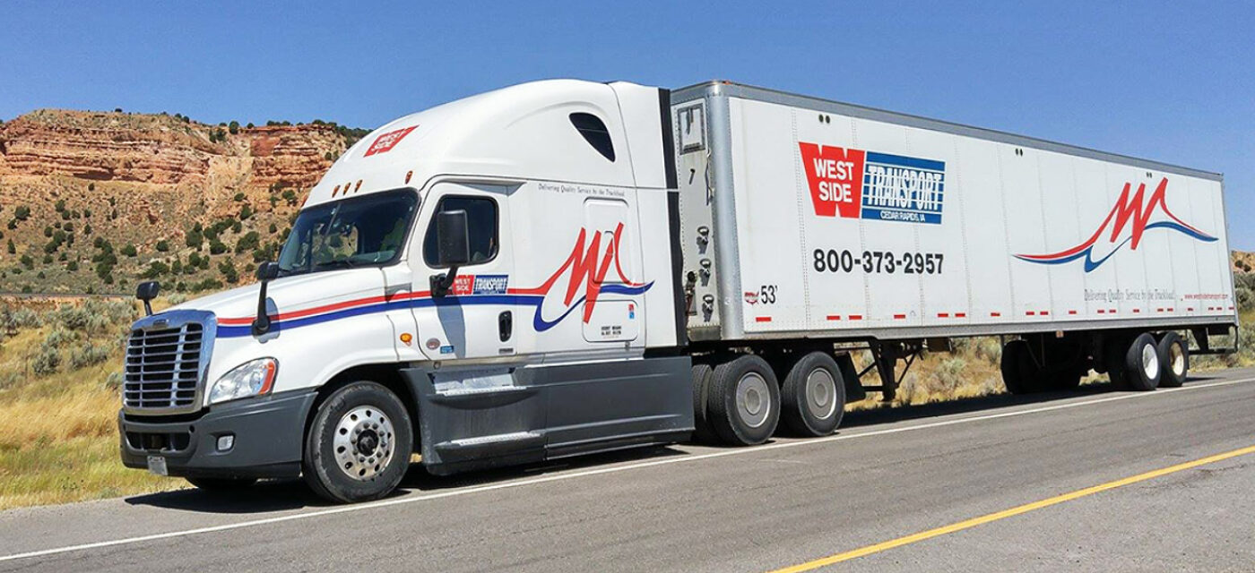 West Side Transport Truck and Trailer