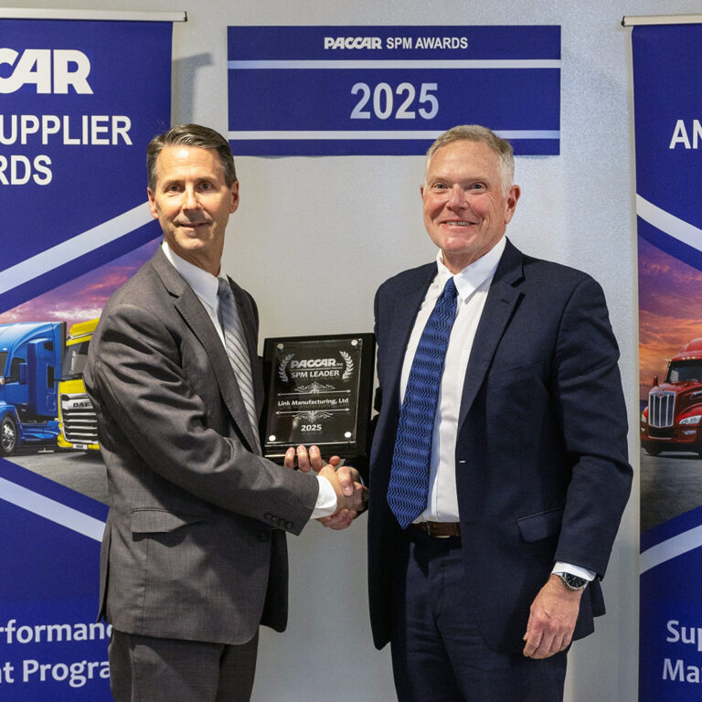PACCAR Supplier Awards Link Mfg