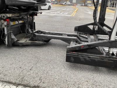 Sliding Kingpin Car Hauler Trailer