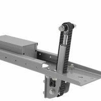 Rendering of the ROI Cabmate model for Volvo with the Volvo model logo and the ROI Cabmate logo