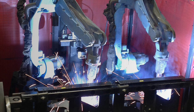 A robotic welder