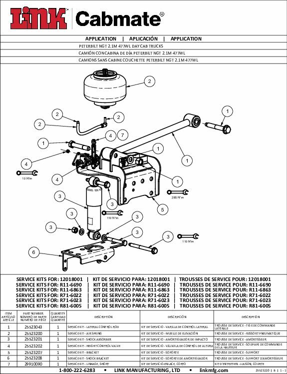 Peterbilt 589 document image - page 1