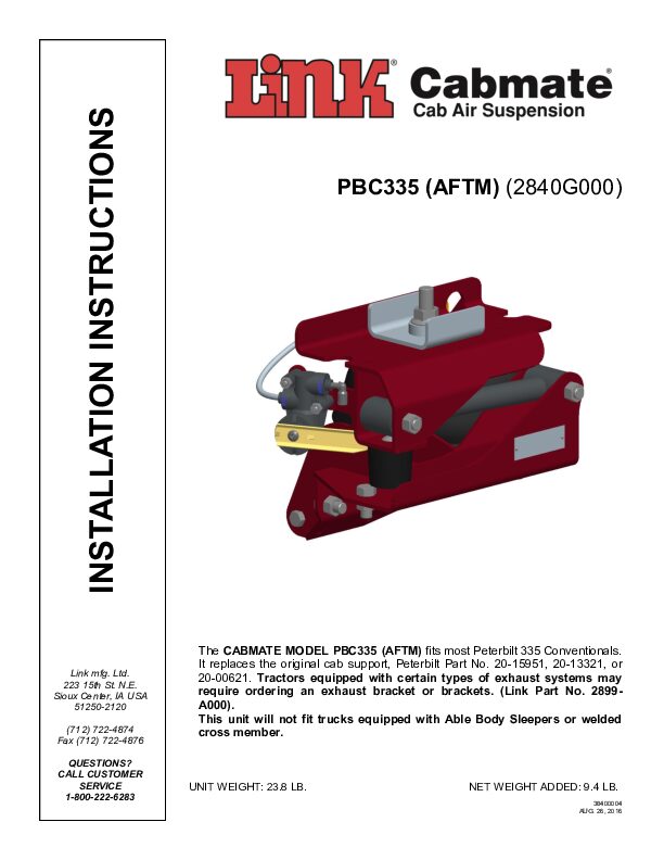 PBC335 document image - page 1