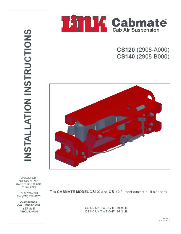 CS120 CS140 document image - page 1