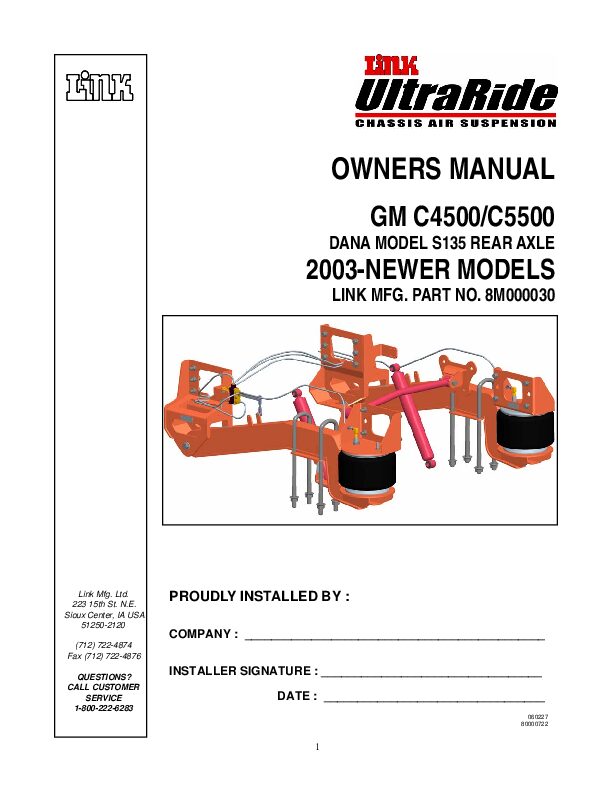 C4500 & C5500 document image - page 1
