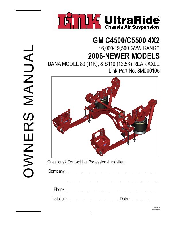 C4500 & C5500 document image - page 1