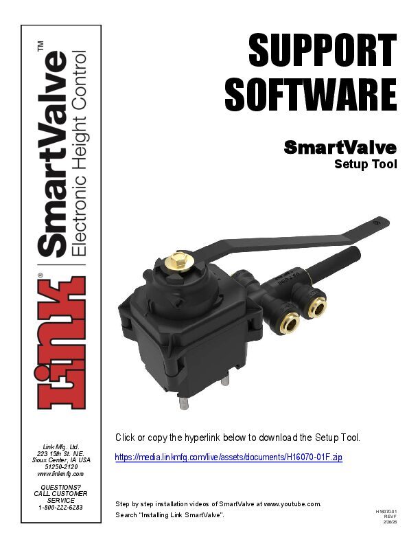 Setup Tool document image - page 1