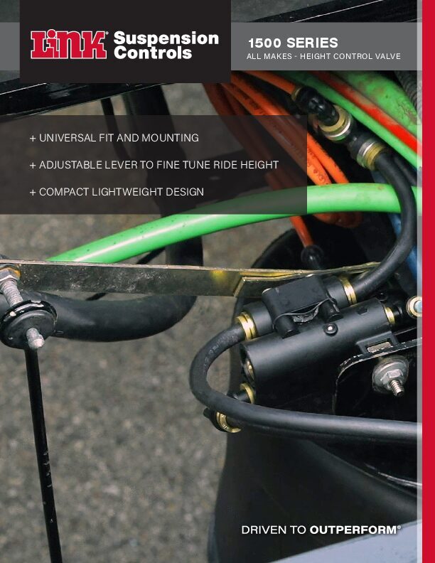 Height Control Valve document image - page 1