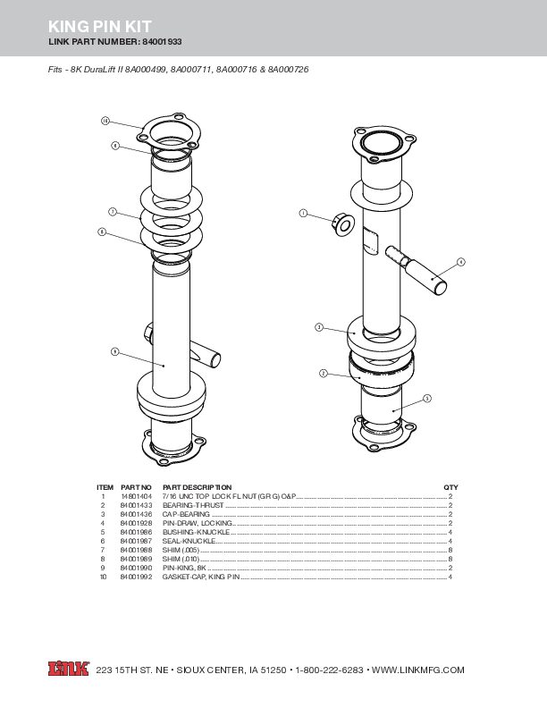8K King Pin document image - page 1