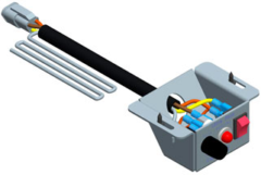 Rendering of a control panel