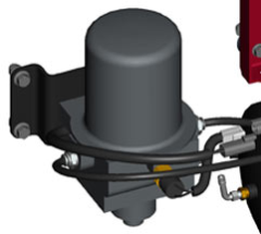 A rendering of a retro fit air dryer