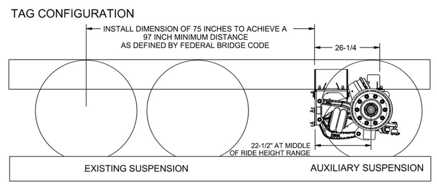 COMP LIFT AXLE LOCATION