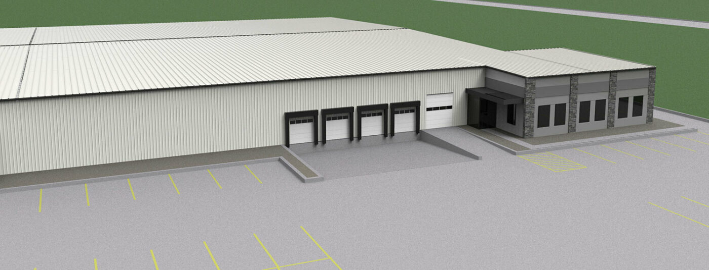 A rendering of Link's plant 4 building project