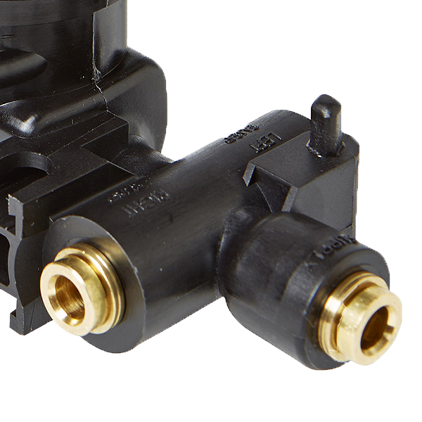 650 Series supply and exhaust ports