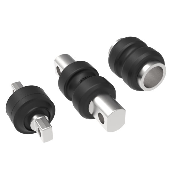 Three bushing types used on the RespondAir