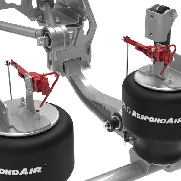 Dual 500 Series height control valves on RespondAir