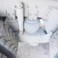 A close of of an Air Link Chassis Suspension