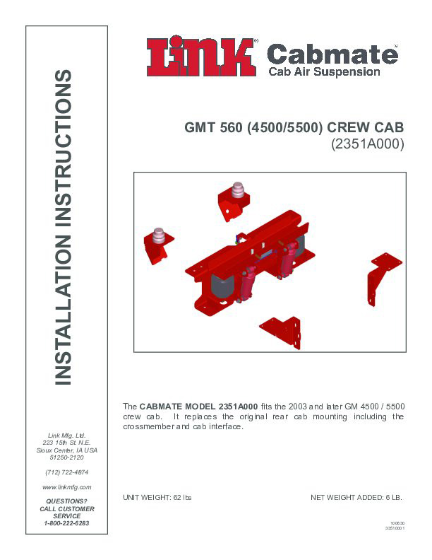 GMT560 document image - page 1