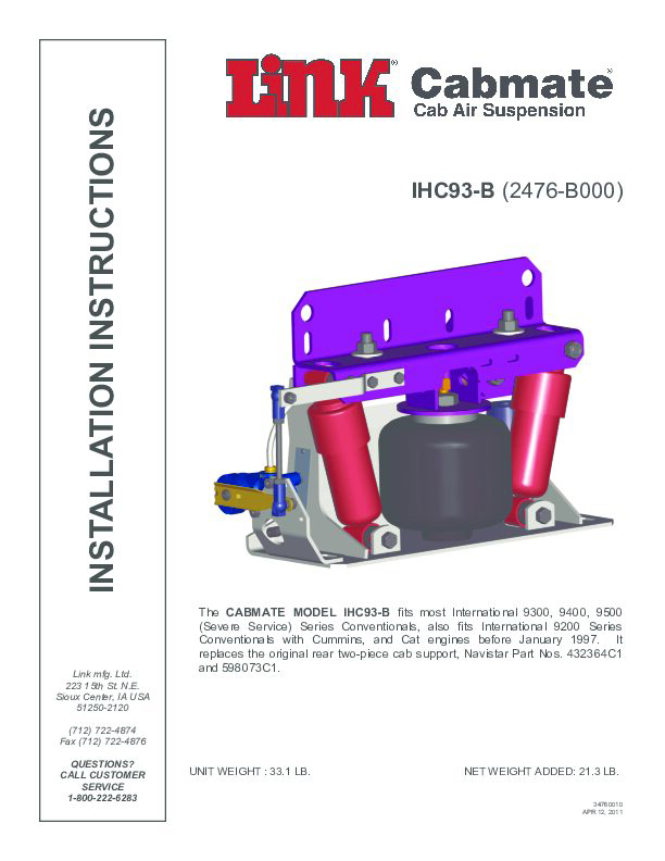 IHC93-B document image - page 1