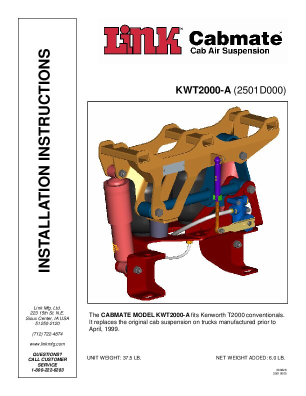 KWT2000-A document image - page 1