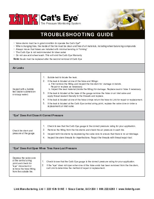 Dual & Super Single Tires document image - page 1