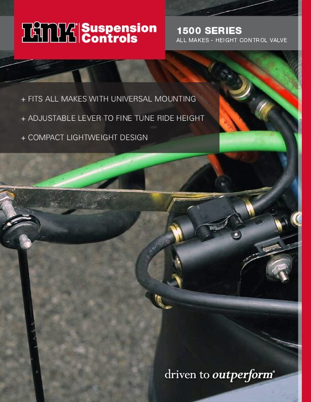 Height Control Valve document image - page 1