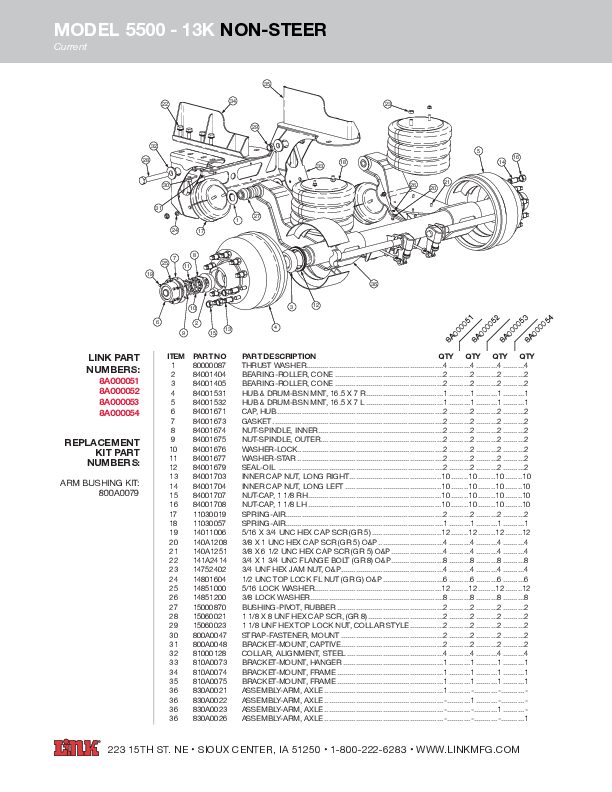 13.2K Model 5500 document image - page 1