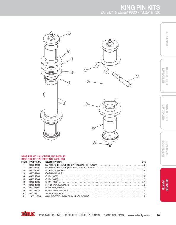 12K & 13.2K King Pin document image - page 1